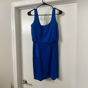 Blue Gianni Bini scoop neck sleeveless dress